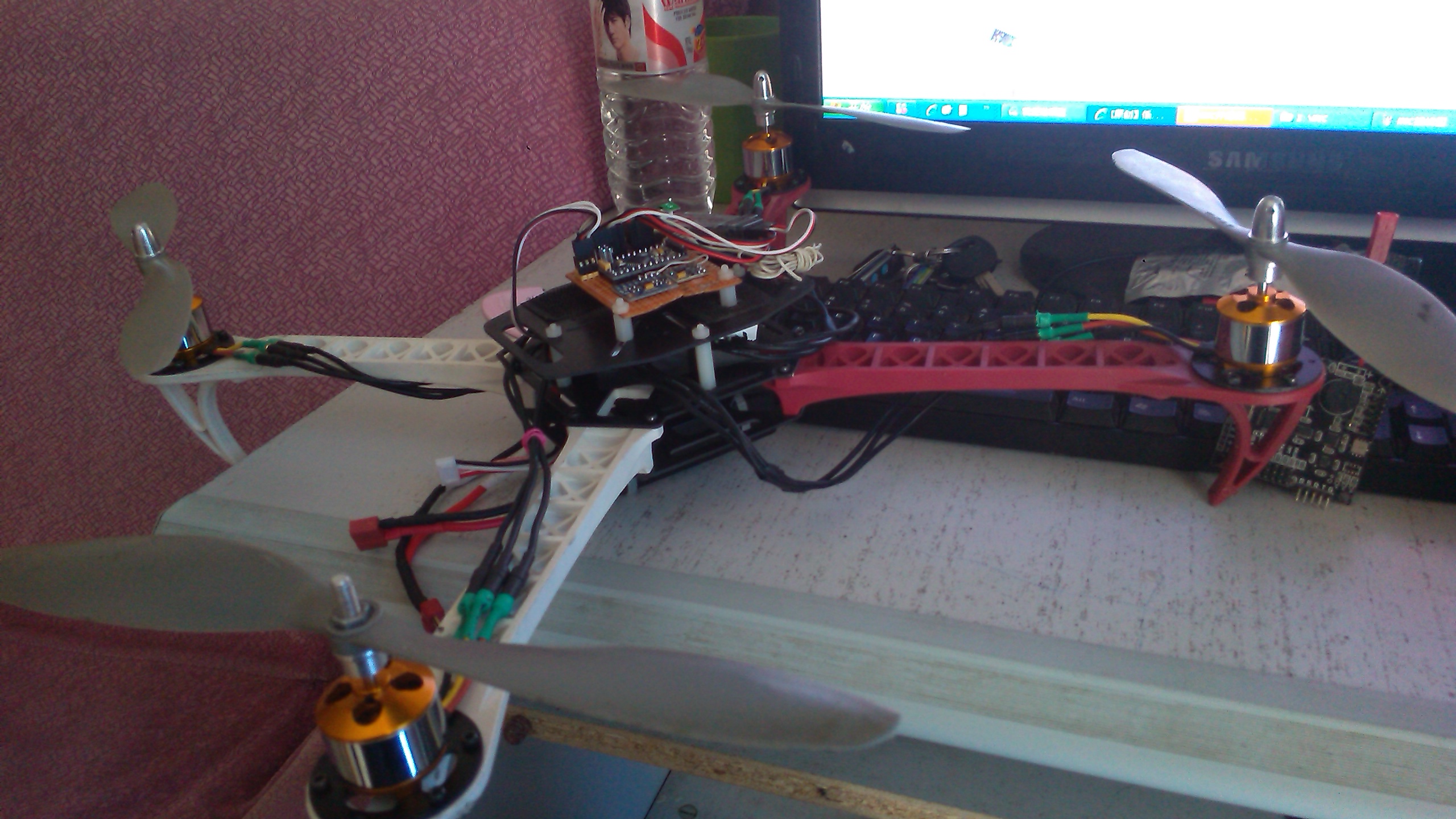 [原创】低成本自己做飞控，用arduino pro mini +GY-86模块 飞控,四轴,伤不起,好几百,逛论坛 作者:121341443 4095 