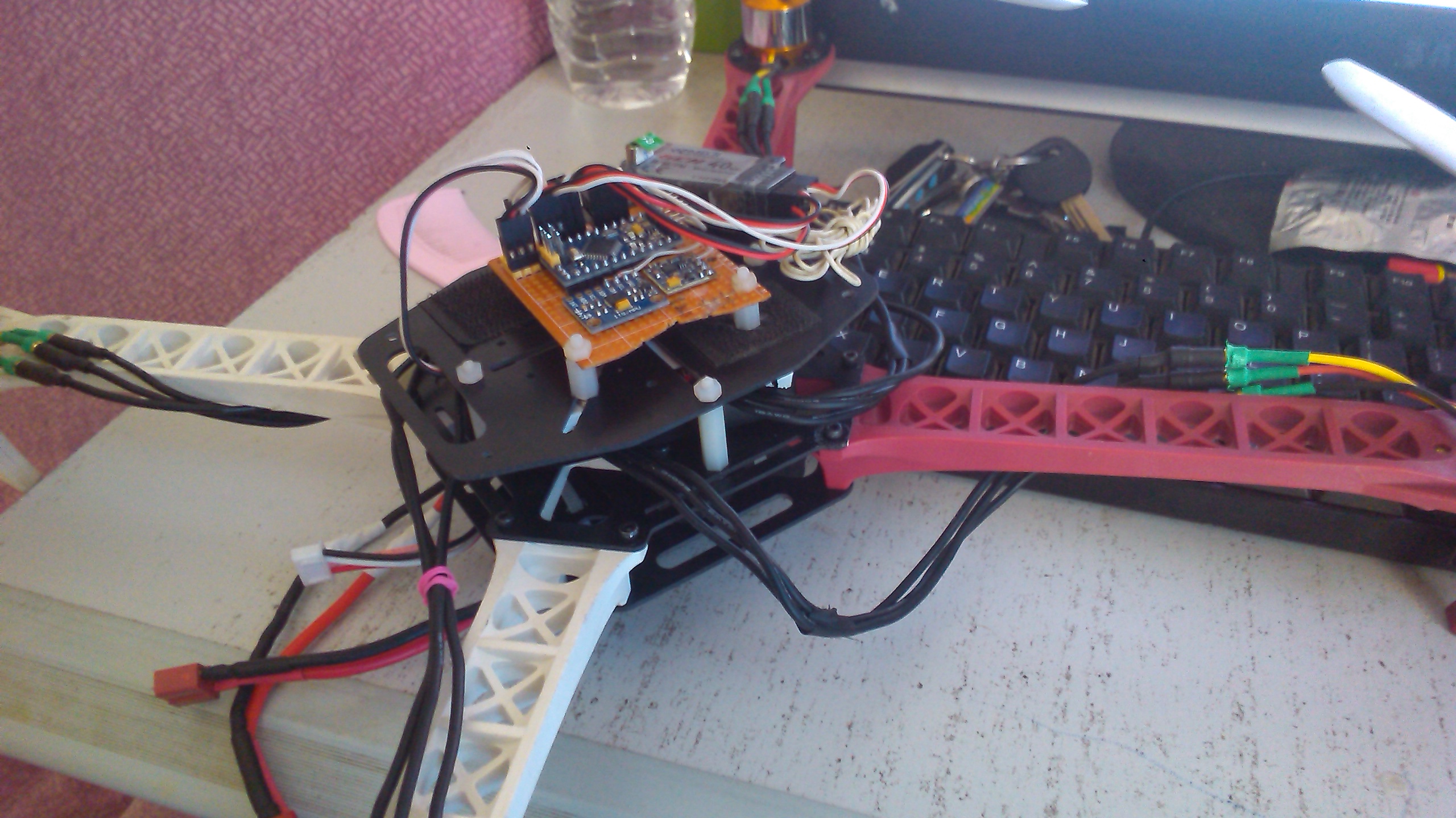 [原创】低成本自己做飞控，用arduino pro mini +GY-86模块 飞控,四轴,伤不起,好几百,逛论坛 作者:121341443 5808 