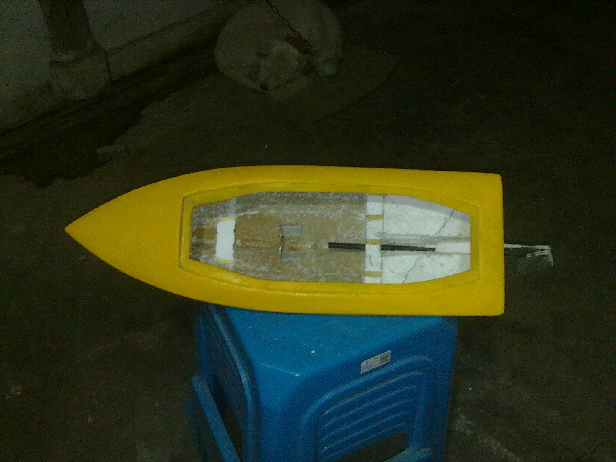 自己手工做的玻璃钢船壳 船模外壳材料 作者:wengchuankuo 2036 