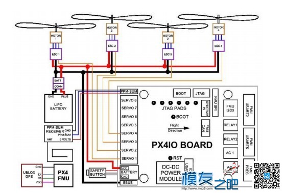 【pix飞控】PIX飞控资料......更新中 电池,舵机,飞控,电调,电机 作者:炸香机 2992 