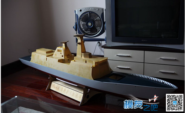 【偶尔飞一次】模友制作的054A型护卫舰模型 飞模机是什么,飞模技巧 作者:漂洋过海 5835 