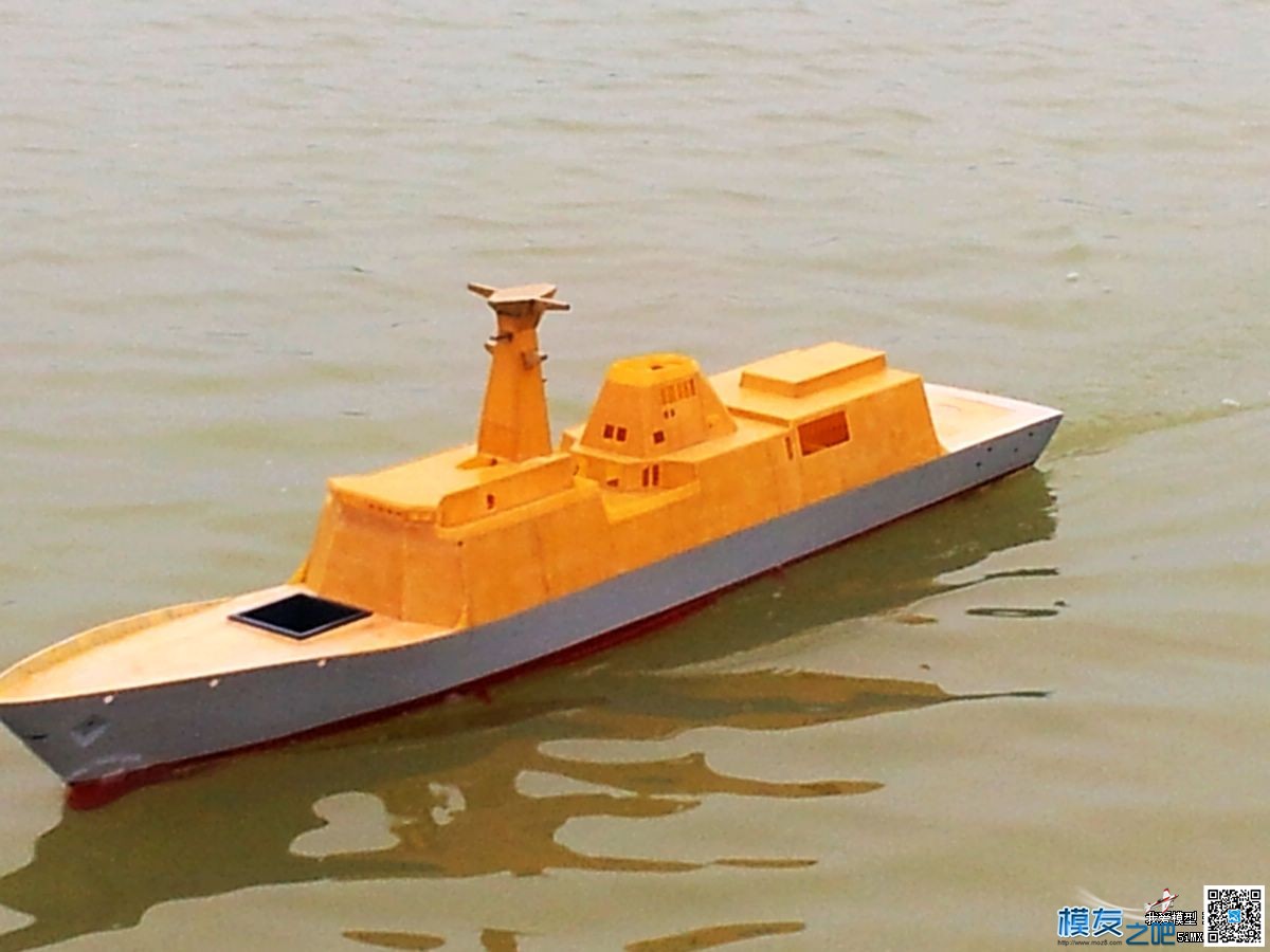 【偶尔飞一次】模友制作的054A型护卫舰模型 飞模机是什么,飞模技巧 作者:漂洋过海 4433 