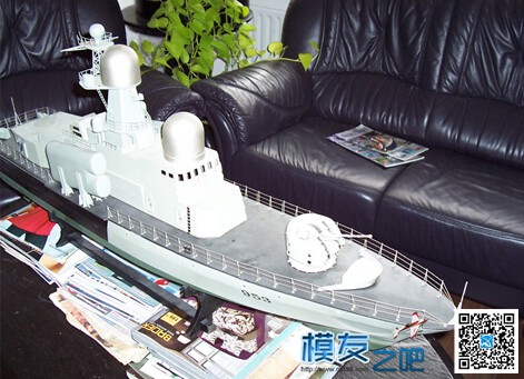 河南郑州模友【偶尔飞一次】制作的毒蜘蛛3型导弹艇制作...  作者:漂洋过海 2086 