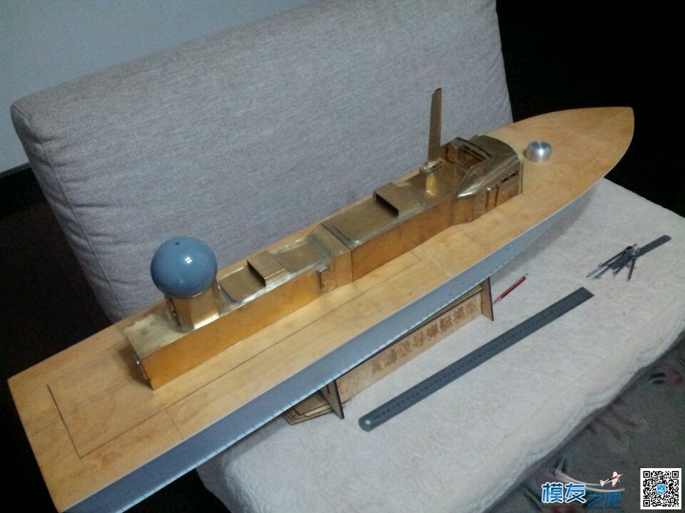 【偶尔飞一次】制作【俄罗斯黄蜂3型导弹艇】模型  作者:漂洋过海 9924 