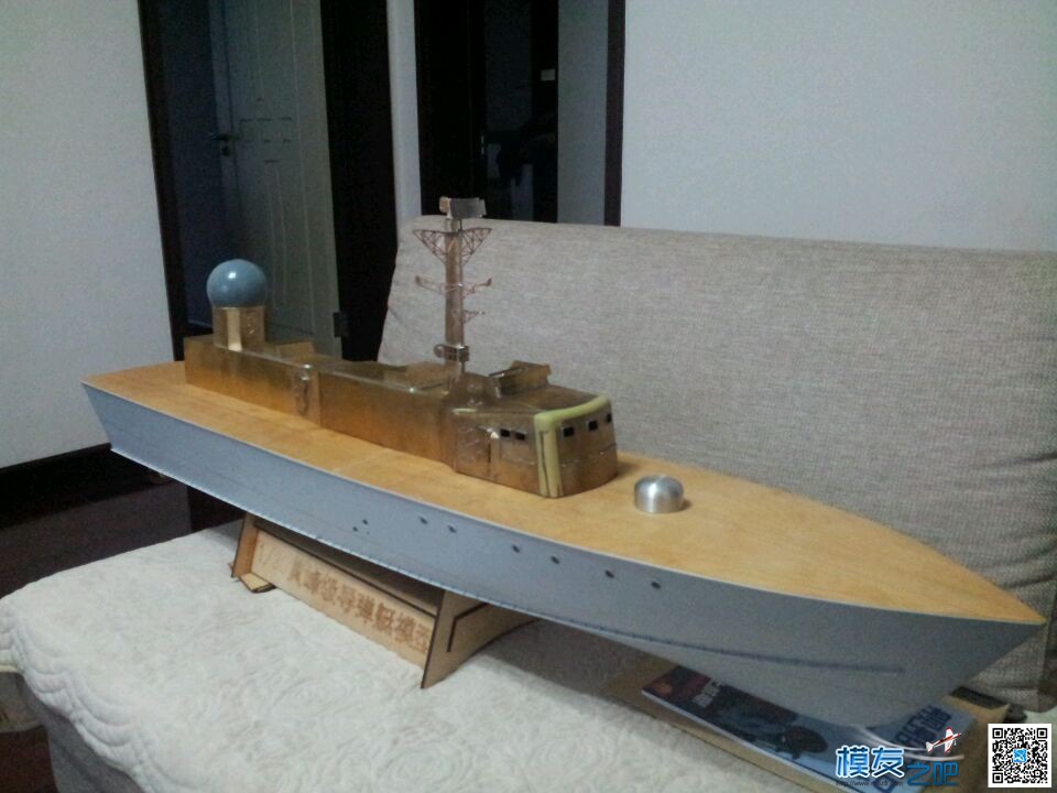 【偶尔飞一次】制作【俄罗斯黄蜂3型导弹艇】模型  作者:漂洋过海 3315 
