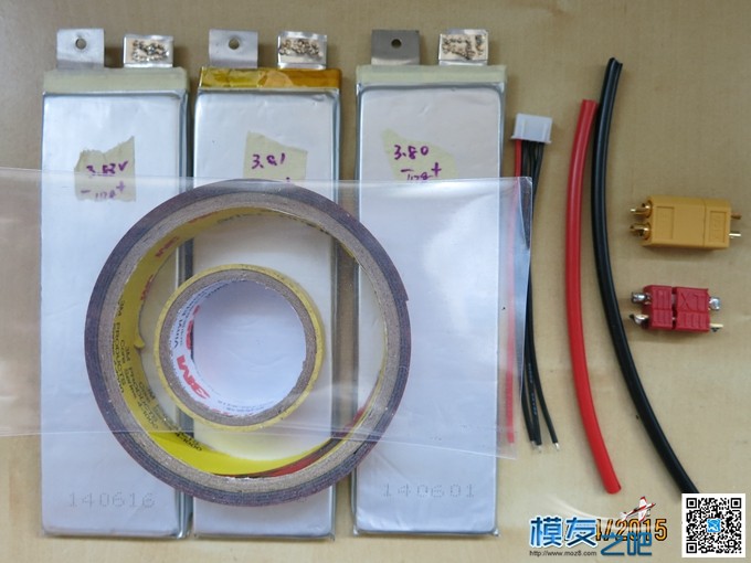 DIY 航模电池组 3S 5000maH（老晋DIY第四贴） 无线电,焊接,能力 作者:老晋 5127 