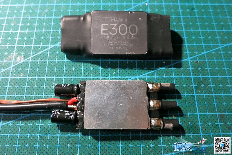 DJI E300 MARK II 电调简单拆解 [ 老晋DIY ] 电调,电机,dji,电调有什么用,VeSc电调 作者:老晋 8179 