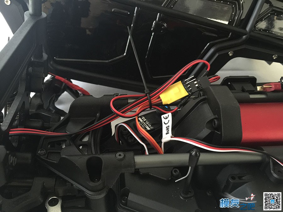 雷虎G5的遥控车灯安装 电池,舵机,遥控器,接收机 作者:hhkken 8823 