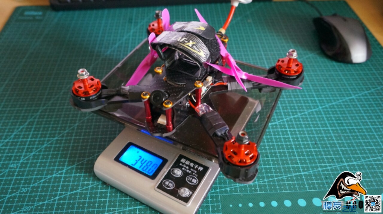 teamcrow fpv  换鸡架，顺道试试本地厂家新出的电机 电机 作者:prowerboy 5343 