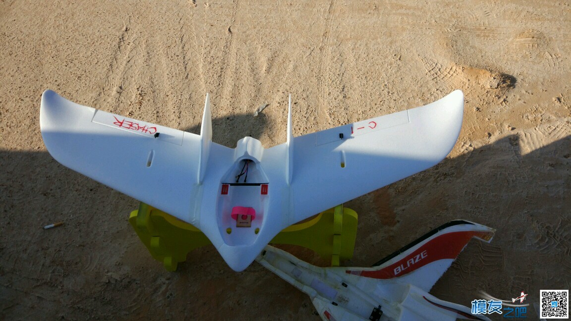 C1 1.2米大飞翼安装 飞控,FPV,航拍,飞翼 作者:wdbj520 3015 