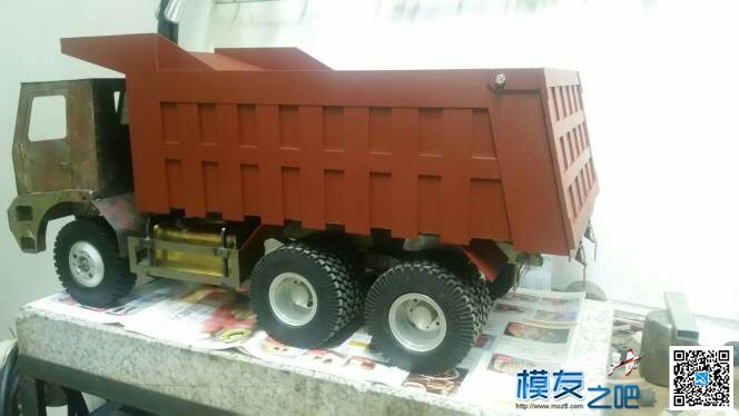 【搬运】重汽矿用卡车 重型卡车配件 作者:小志模型 4803 
