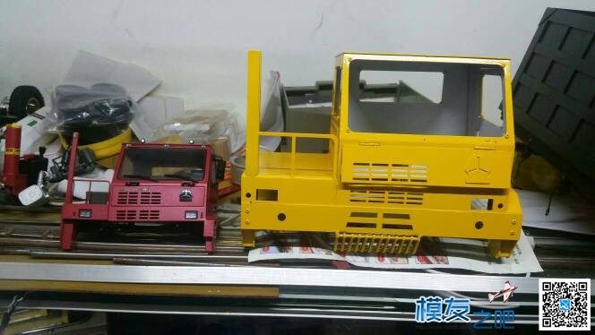 【搬运】重汽矿用卡车 重型卡车配件 作者:小志模型 1379 