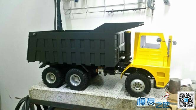 【搬运】重汽矿用卡车 重型卡车配件 作者:小志模型 9681 