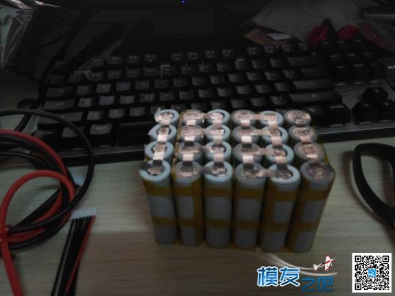 自组动力18650航模锂电池6s4p 电池 作者:川师鲤鱼 3015 