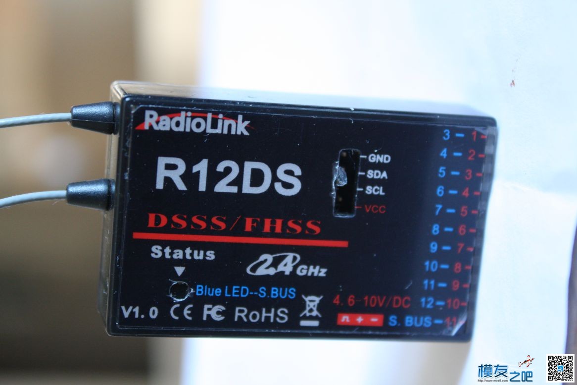 AT10升级12通道与R12DS连接教程及测评拉距 通道 作者:grash 6941 