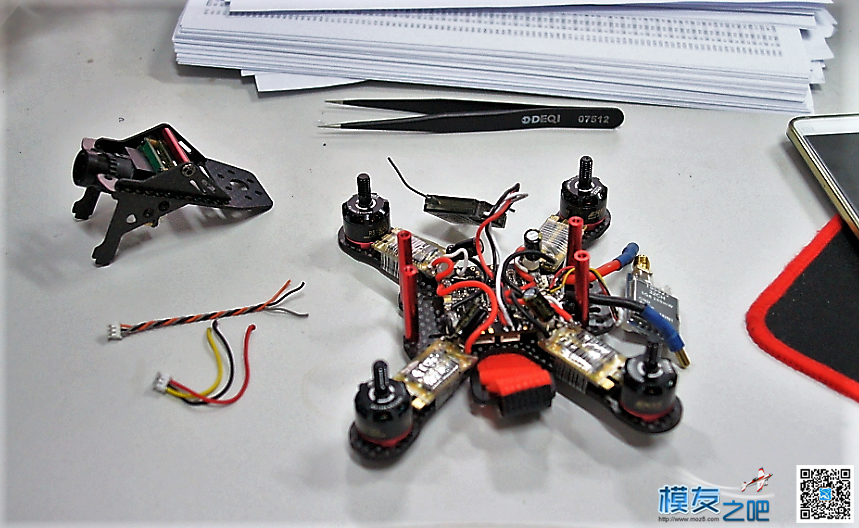 银燕紫弹 + SPC130装机评测 固定翼,电池,天线,图传,飞控 作者:宿宿-墨墨他爹 8123 