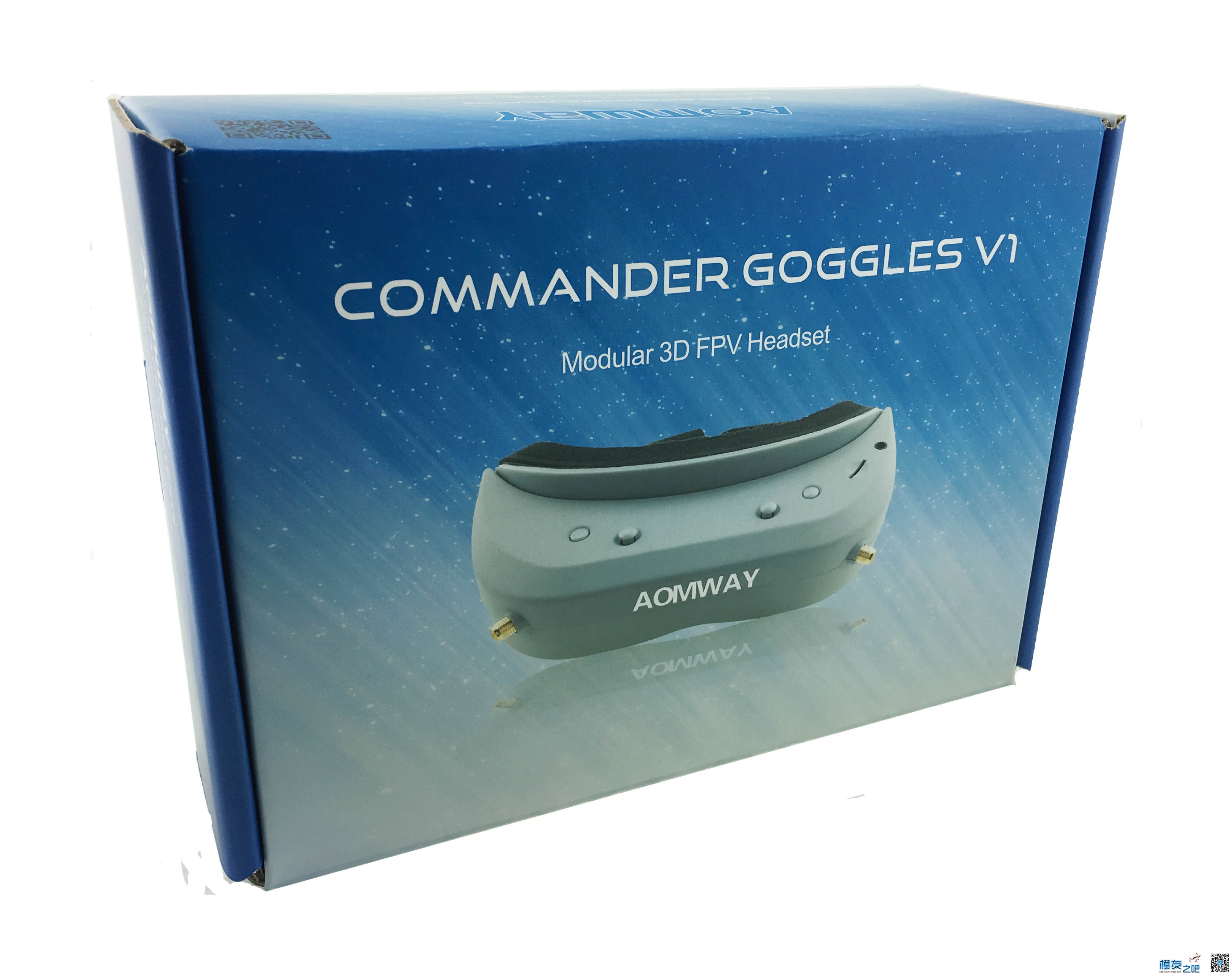 【新品】AOMWAY Commander 3D视频眼镜 FPV 神器开箱 新品,眼镜 作者:锦州二胖 9836 
