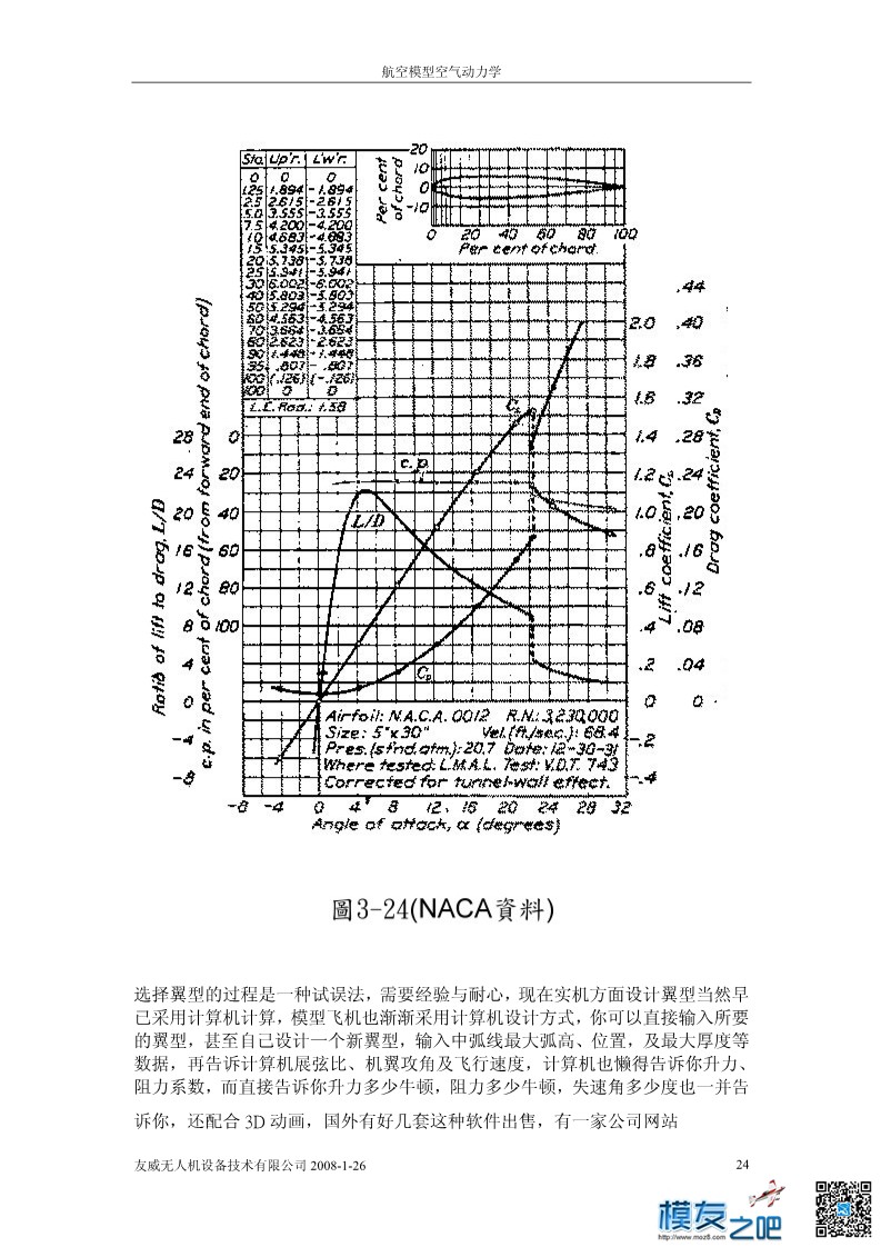 航空模型的空气动力学基础理论上（pdf可下载） 动力学,文章,模型,软件 作者:洋葱头 3729 