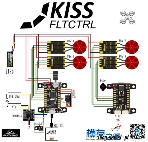 作业 著名的 kiss 飞控和电调国内首发送测 飞控,电调,电机,接收机,机架 作者:zhizaozhadan 7298 