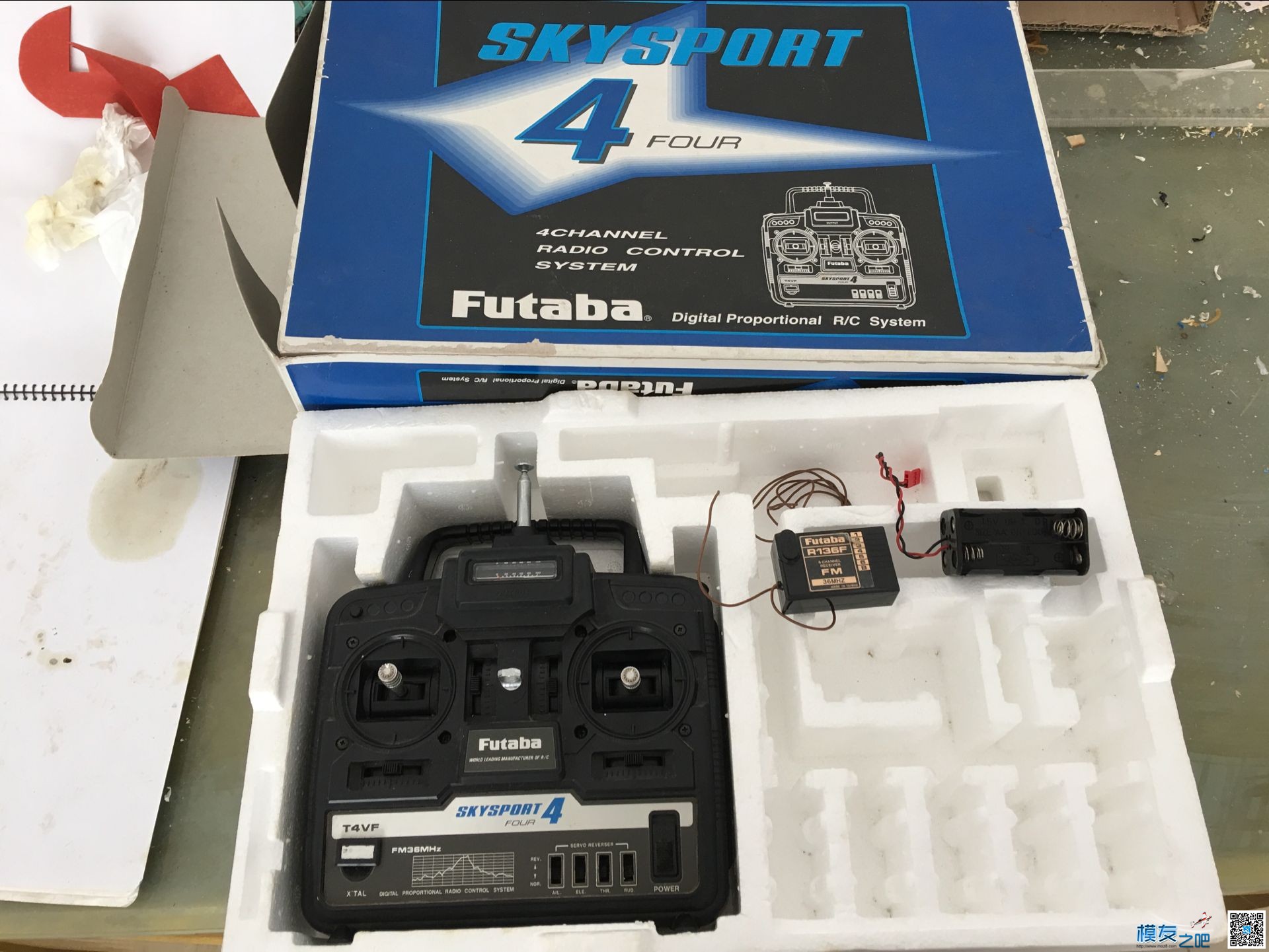 出9.9成新futabaT4VF经典遥控器 遥控器,经典 作者:372745995 6052 