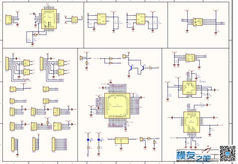 求SP Racing F3飞控原理图  作者:TNX 8682 