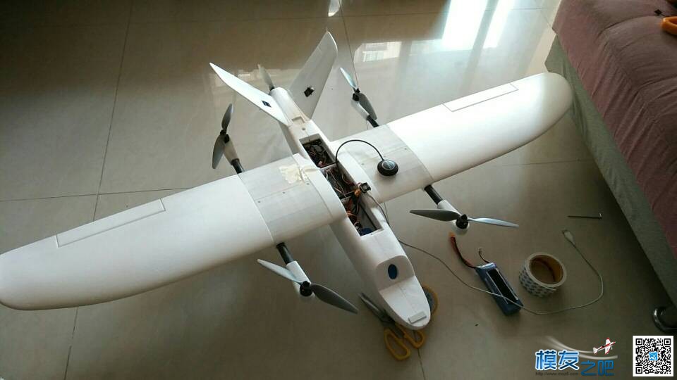 [教程帖]一步一步制作一台垂直升降的固定翼（慢更） 固定翼,垂直升降设备,垂直升降装置 作者:SATXIN 5299 
