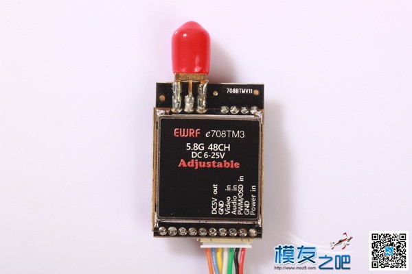 【山东sanyo评测】EWRF e708TM3可调功率5.8G图传评测与小改动 穿越机,固定翼,天线,图传,接收机 作者:sanyo 7617 