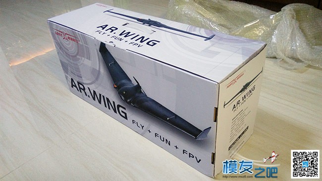 AR.WING飞翼的开箱与简单组装试飞--回归固定翼FPV 穿越机,固定翼,电池,天线,舵机 作者:foxtwo 6668 