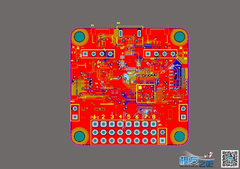 fly master F3飞控 原理图 pcb bom表 ad09画的 可以直接制版 飞控,PCB,baidu 作者:骑马看大象 946 