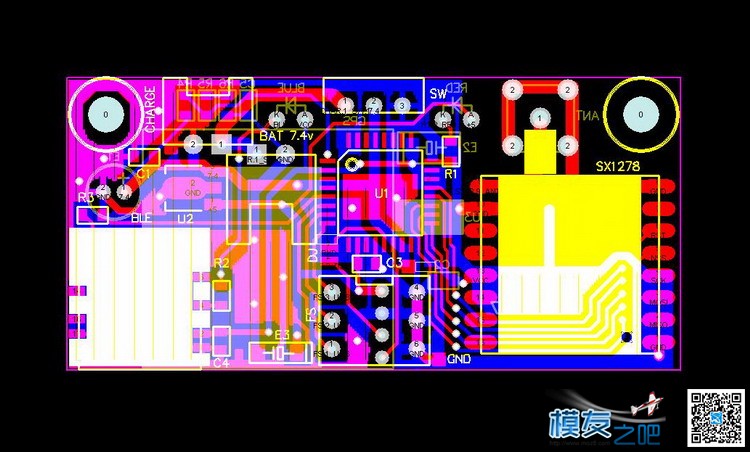 做了一个好玩的东西 电池,天线,遥控器,GPS 作者:xxdcq 9526 