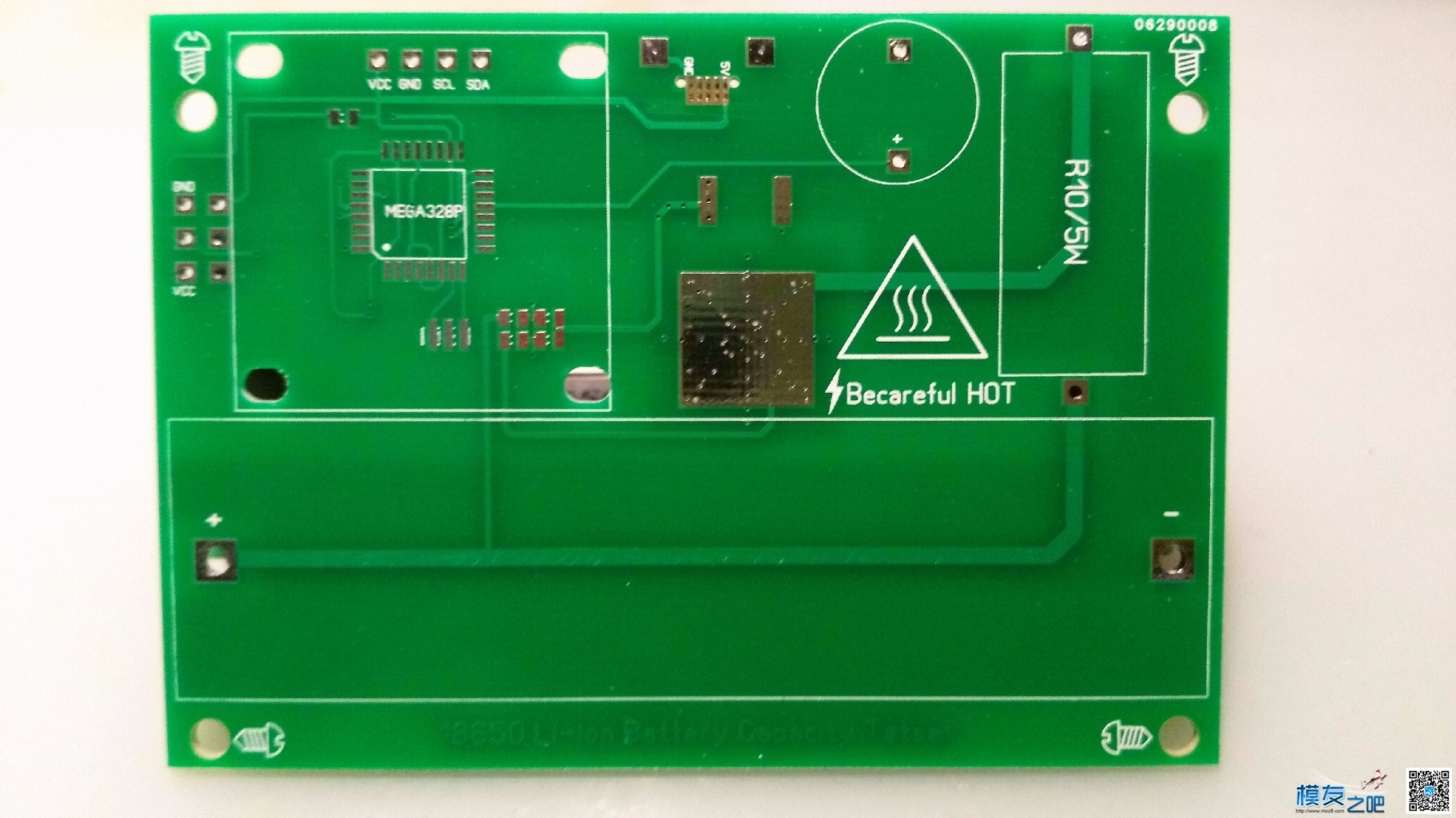 开源18650锂电池容量测试仪 电池,开源,PCB,led手电筒,server 作者:server 607 