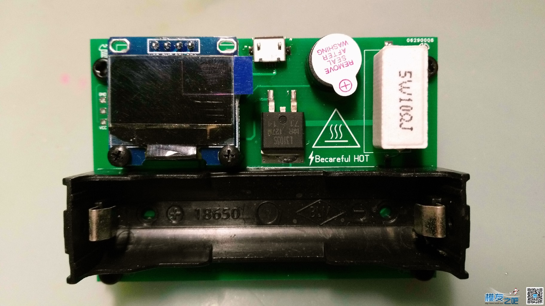 开源18650锂电池容量测试仪 电池,开源,PCB,led手电筒,server 作者:server 6432 