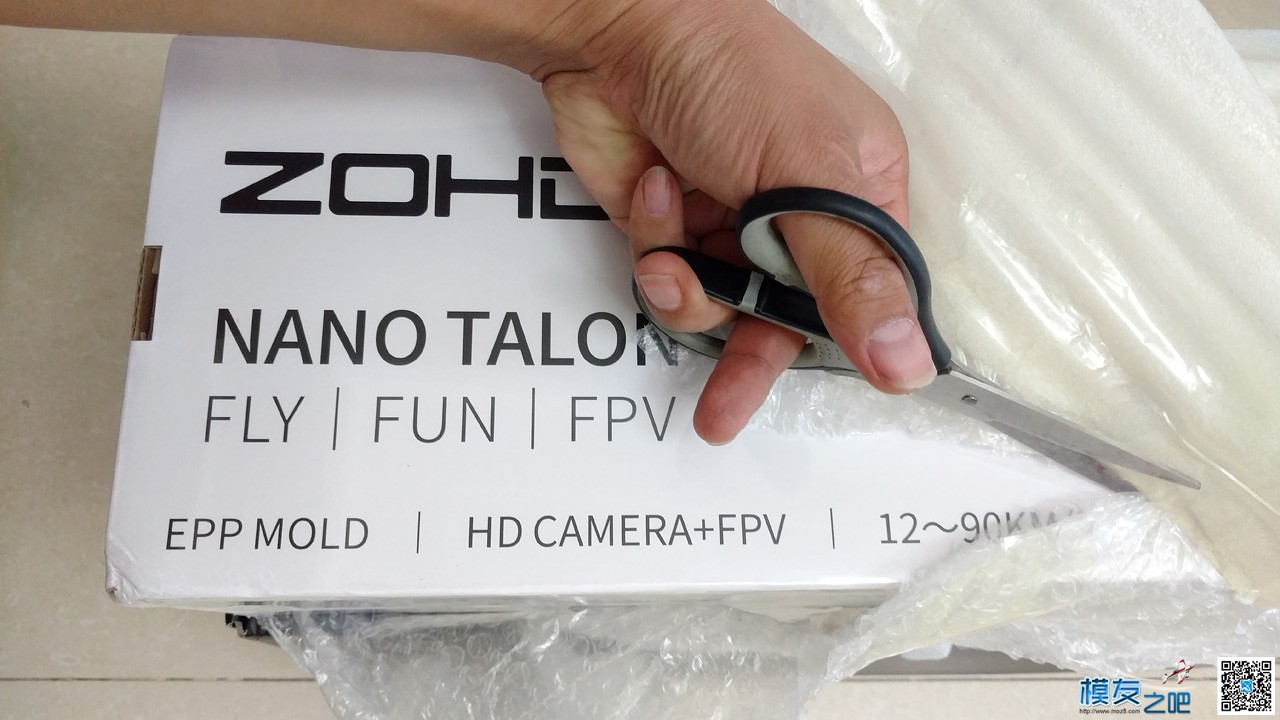 活捉一只黑白相间“小熊猫”——ZOHD nano Talon（小小胖子） 穿越机,固定翼,电池,舵机,飞控 作者:zhangpengsir 3519 