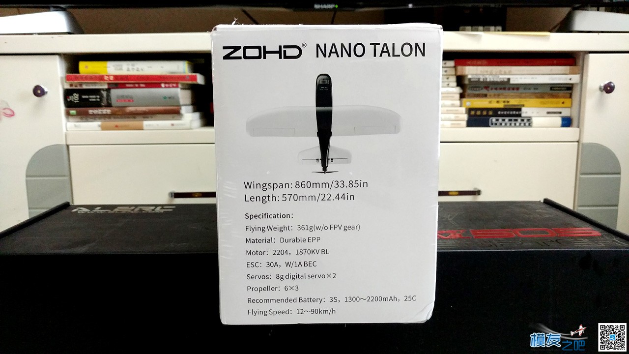 活捉一只黑白相间“小熊猫”——ZOHD nano Talon（小小胖子） 穿越机,固定翼,电池,舵机,飞控 作者:zhangpengsir 9690 