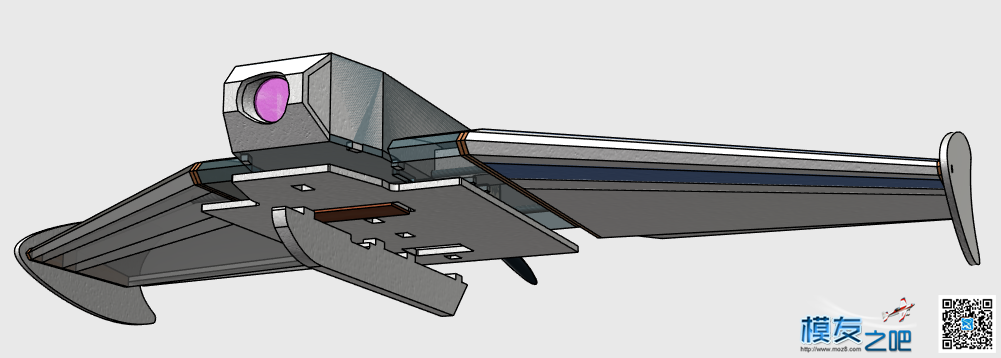 可拆快装小飞翼爽飞 KT-780---图片不断更新 飞翼,hirm飞翼,消失的飞翼,卡版飞翼,飞翼布局 作者:peter33 9494 