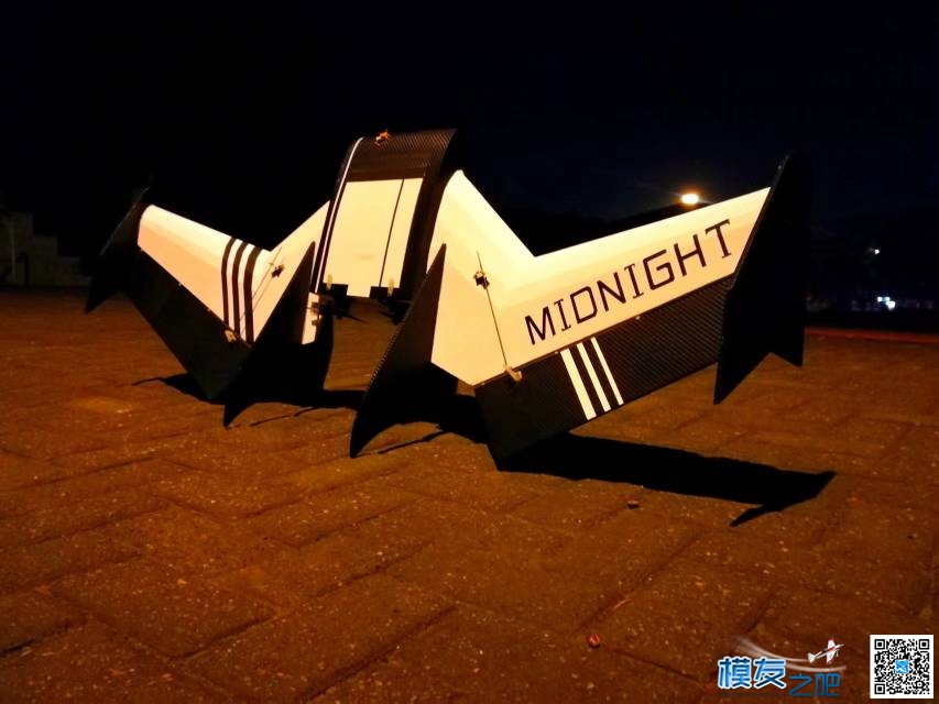 前掠翼飞翼Midnight 飞翼,前掠翼和鸭翼 作者:Stark 7645 