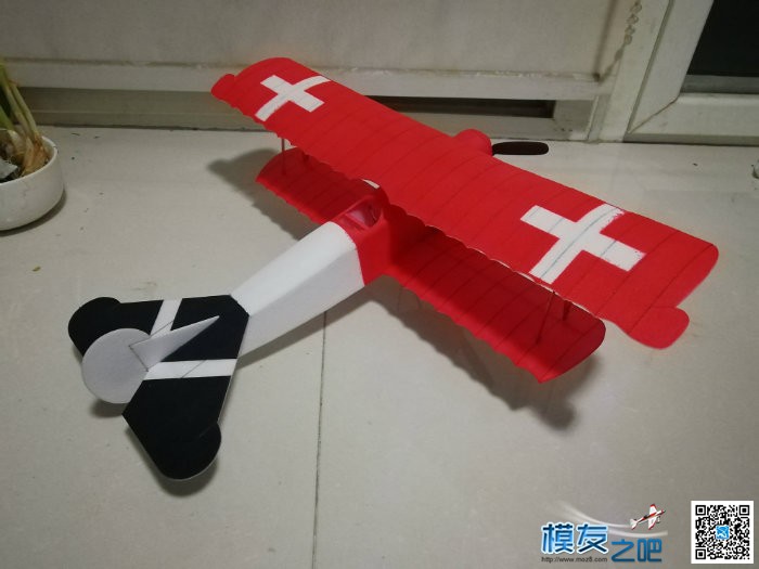 【爱因制造】新制Fokker DⅦ双翼机 舵机,接收机,aopa,双翼厂怎么样 作者:xbnlkdbxl 6949 
