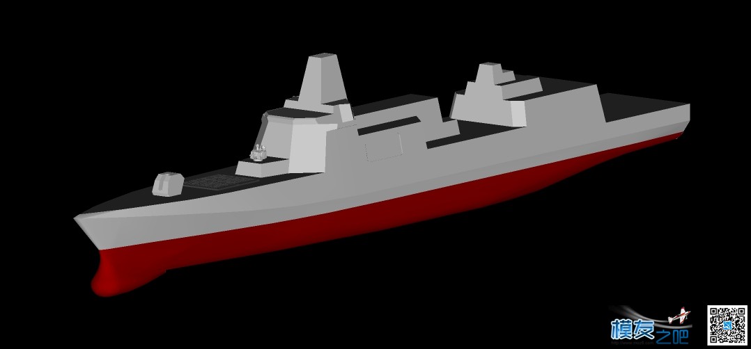 200比例 055型驱逐舰 052C型驱逐舰 作者:末日威赛尔 1747 