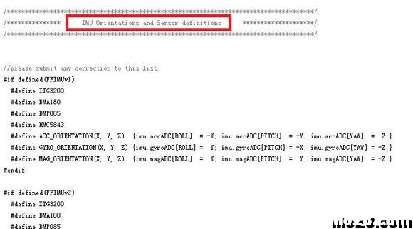 【分享】让Multiwii支持更多IMU传感器模块 舵机,飞控,电机,开源,DIY 作者:TwoOne 7642 