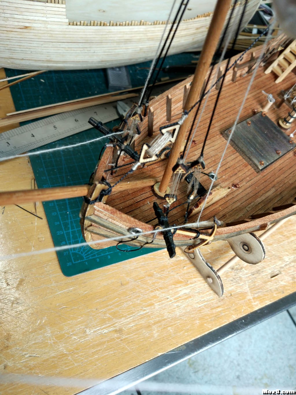 自开料制作的平塔号帆船 卡蒂萨号帆船,哥德堡号帆船,胜利号帆船 作者:mxw7172 5534 