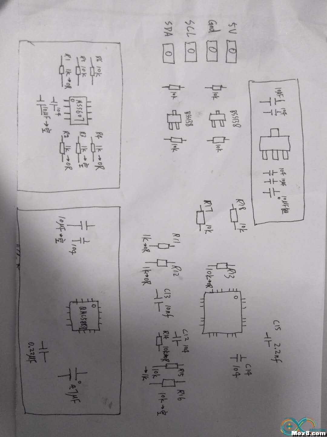 画了一个兼容 ArduCopter 3.2.1 的飞控，原理图、PCB、固件。 飞控,遥控器,固件,接收器,APM 作者:布丁 4561 