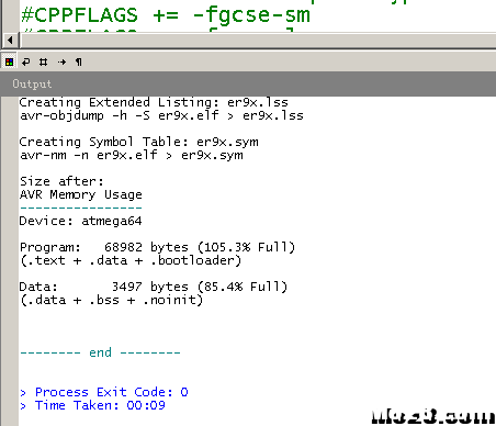 记录一下自己ER9X的编译过程 固件,java编译过程 作者:youngchun 2635 