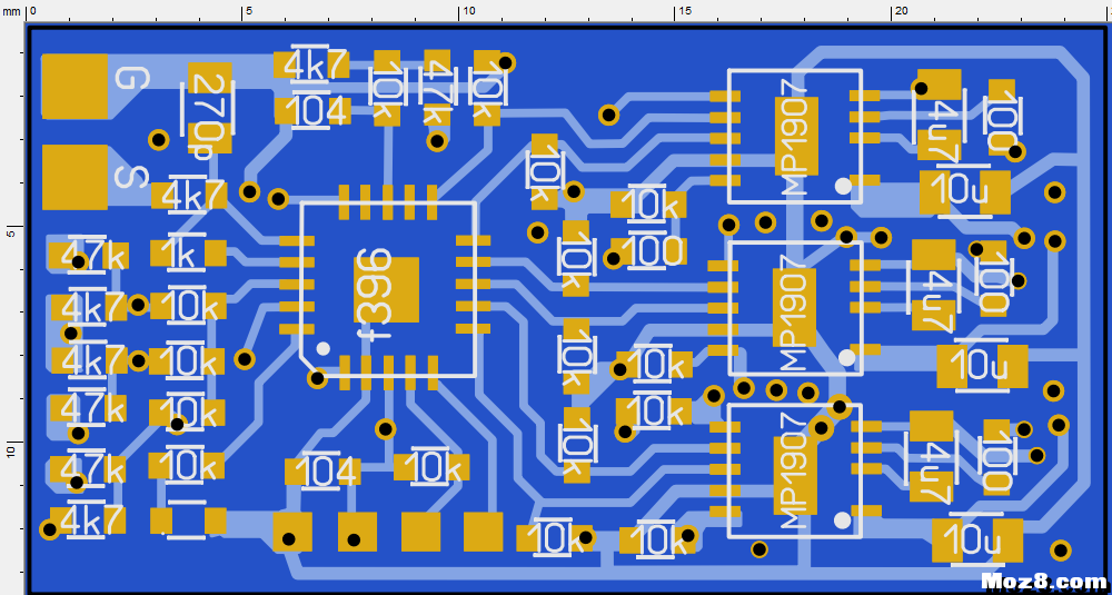 免费赠送开源BLHeli 20A电调 4层PCB主板 电调,开源,固件,免费,VESC开源电调 作者:server 7157 