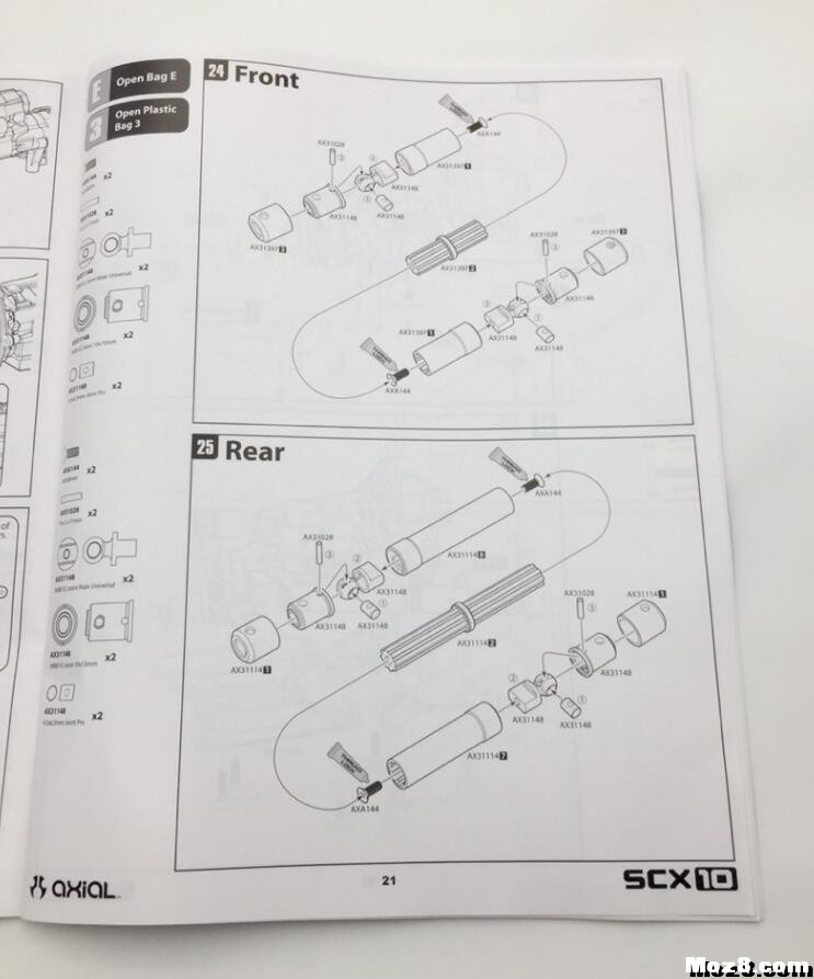 SCX 10 拆封装机，过程图。 美图t九多少钱,美图T9市场价 作者:fpvfpv 3388 