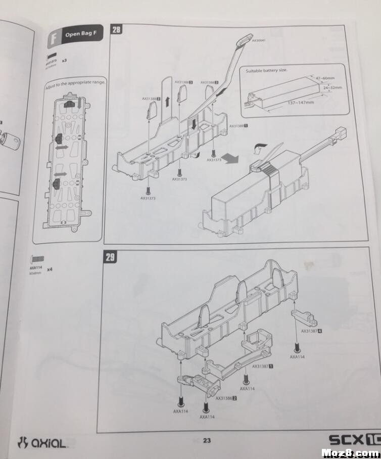 SCX 10 拆封装机，过程图。 美图t九多少钱,美图T9市场价 作者:fpvfpv 923 