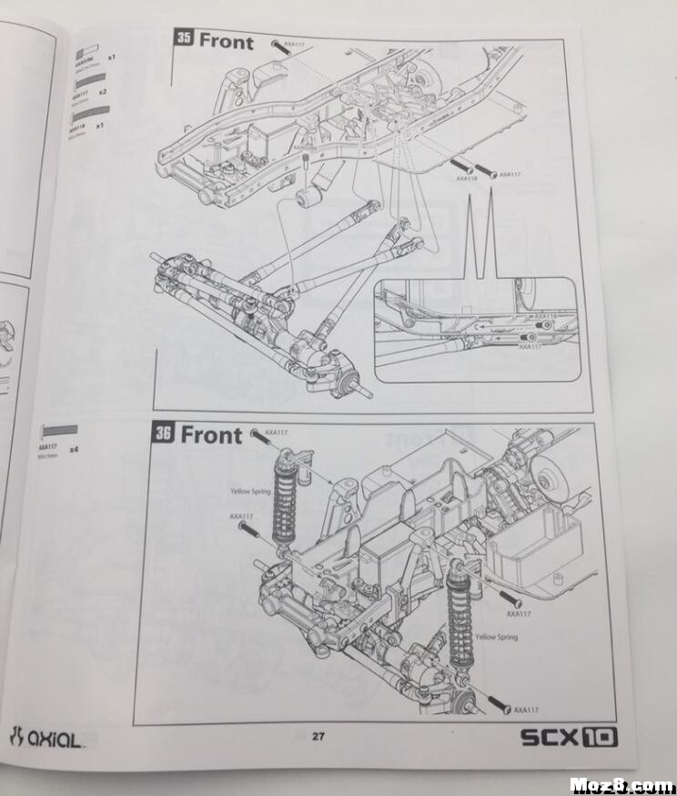 SCX 10 拆封装机，过程图。 美图t九多少钱,美图T9市场价 作者:fpvfpv 6195 