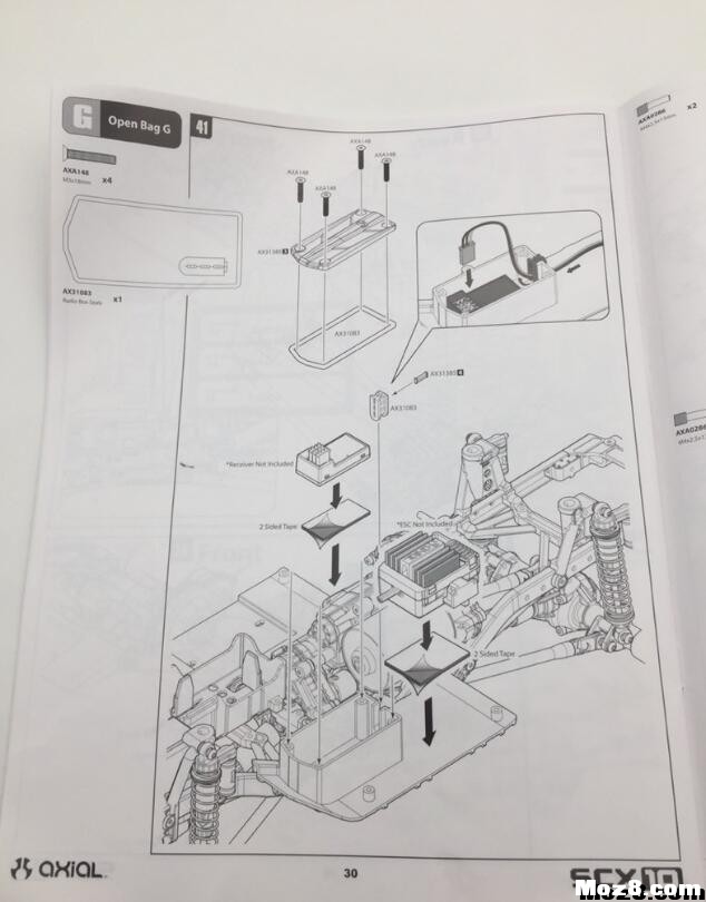 SCX 10 拆封装机，过程图。 美图t九多少钱,美图T9市场价 作者:fpvfpv 7513 