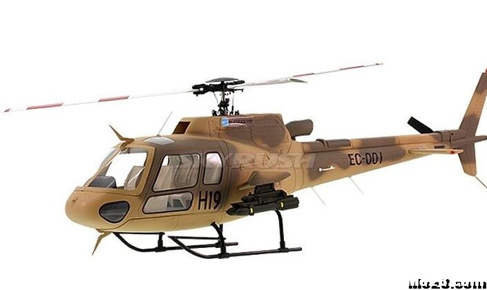 分享个毒物：470级欧直“AS350-松鼠”三桨头直升机 直升机 作者:fpvfpv 9252 