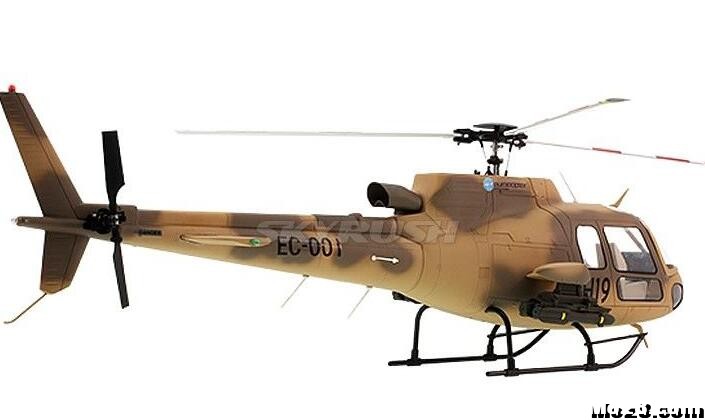分享个毒物：470级欧直“AS350-松鼠”三桨头直升机 直升机 作者:fpvfpv 1934 
