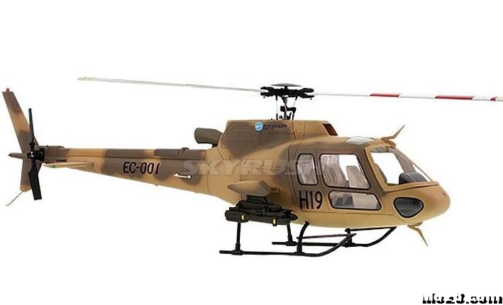 分享个毒物：470级欧直“AS350-松鼠”三桨头直升机 直升机 作者:fpvfpv 682 